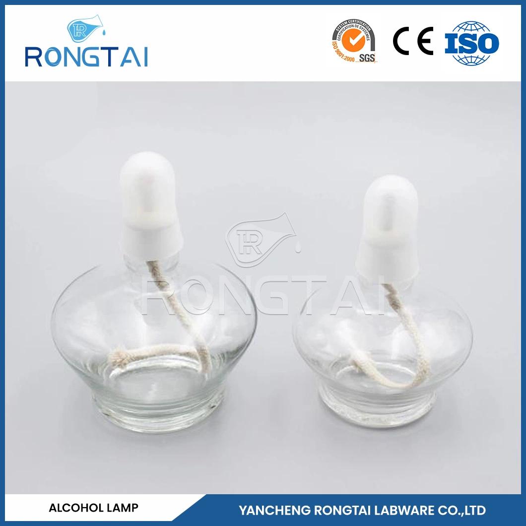 Rongtai Alkohol Lampe Hersteller Glas Alkohol Lampe China Labor Alkohol Lampe
