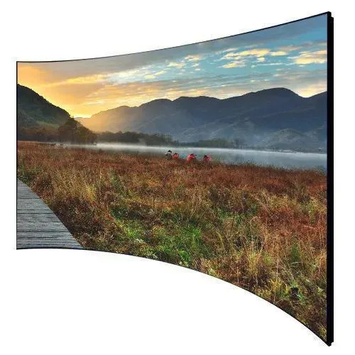 16: 9 200 Inch Curved Frame Projection Screen for Events