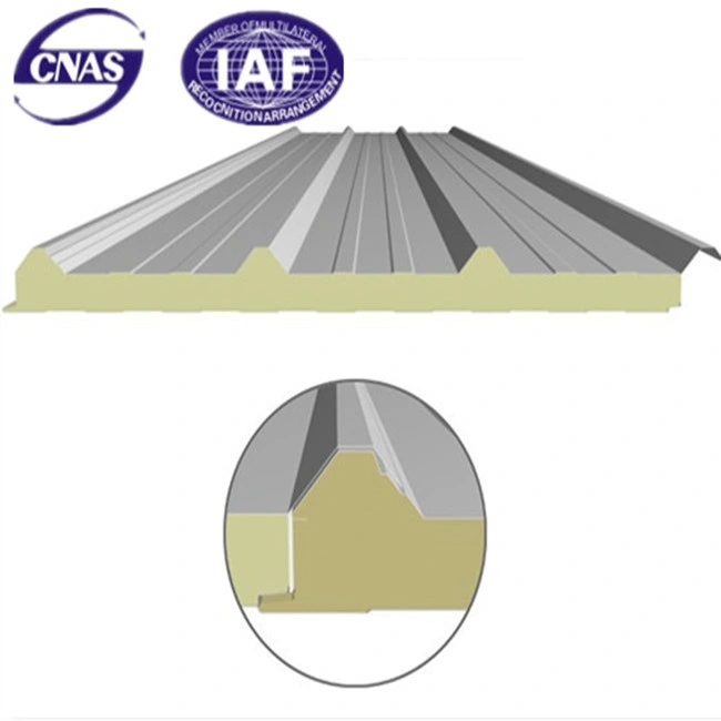 PIR Polyisocyanurate Panel Sandwich techos decoración del techo de pared