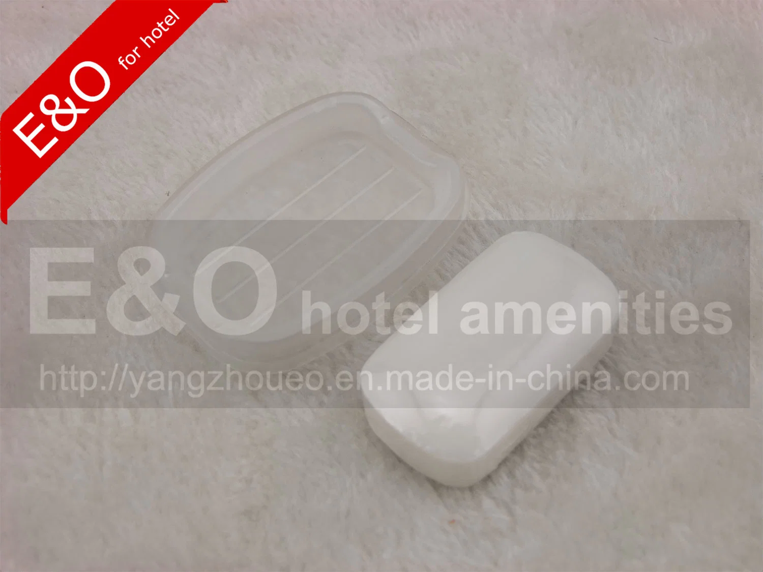 Natural Hotel Bathroom Bath Soap in Plastic Box with Good Design