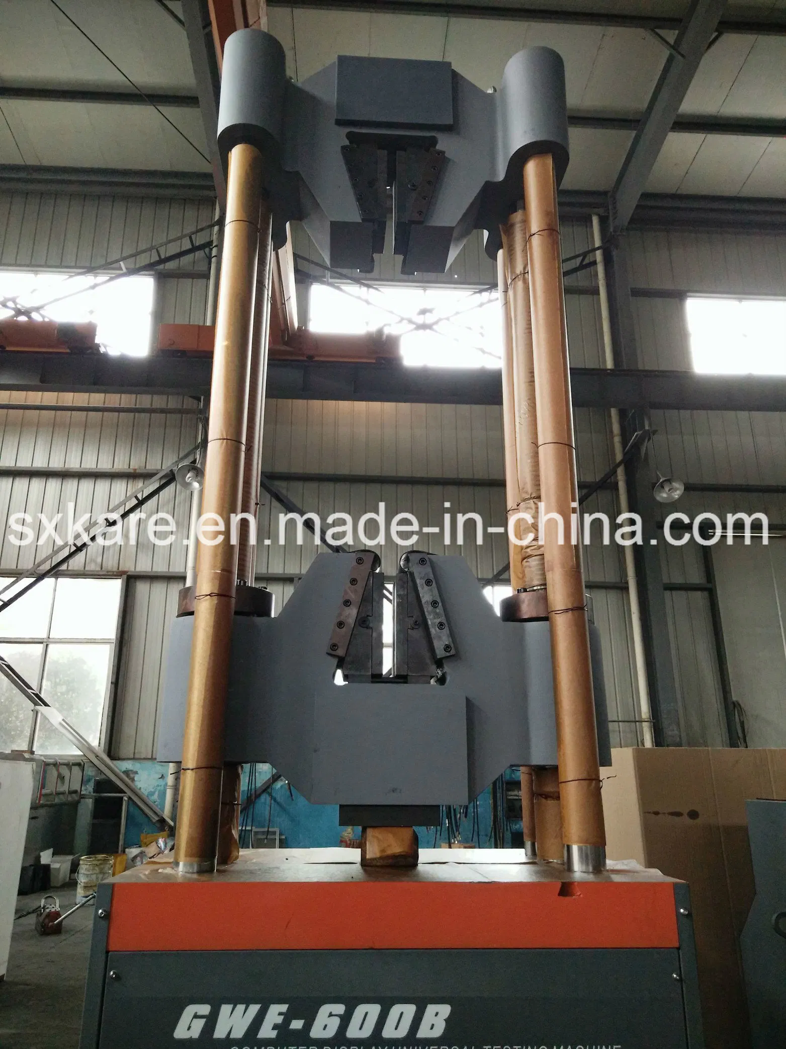 Computer Control Electro-Hydraulic Servo Strand Wire Material Testing Machine (GWE-1000B)