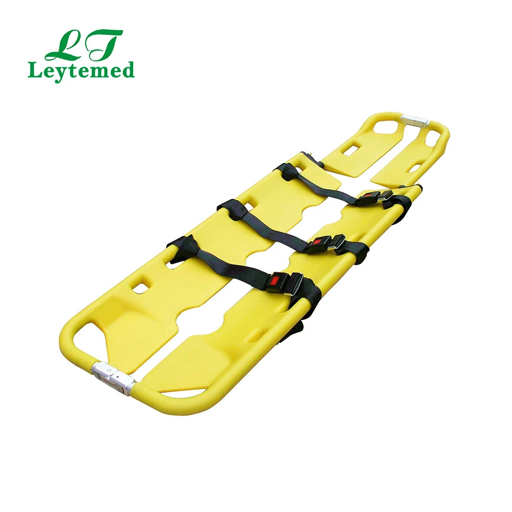 Ltfs35 Quallity Guarantee Medical Adjustable Plastic Scoop Stretcher