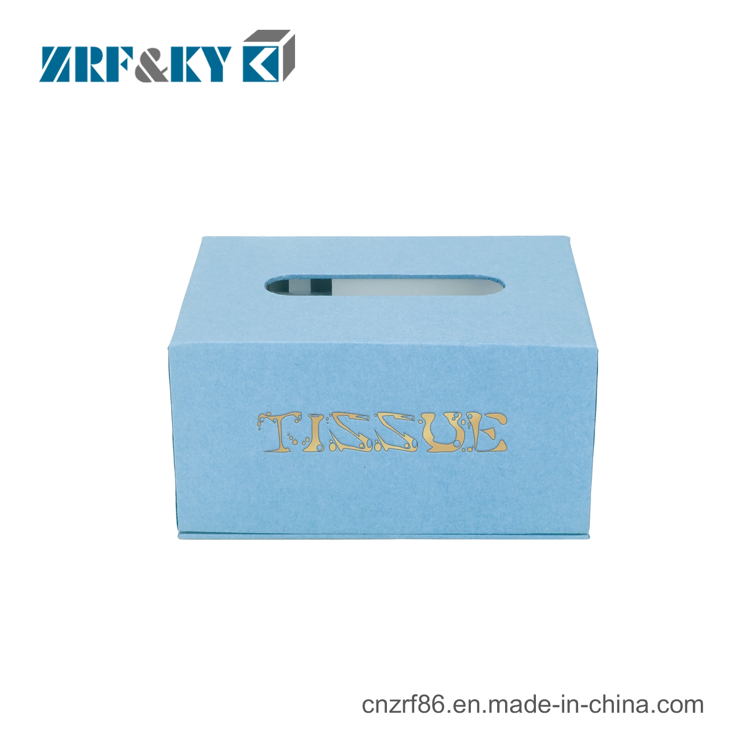 Custom Printed Color Cardboard Paper Tissue Packaging Box with Lids