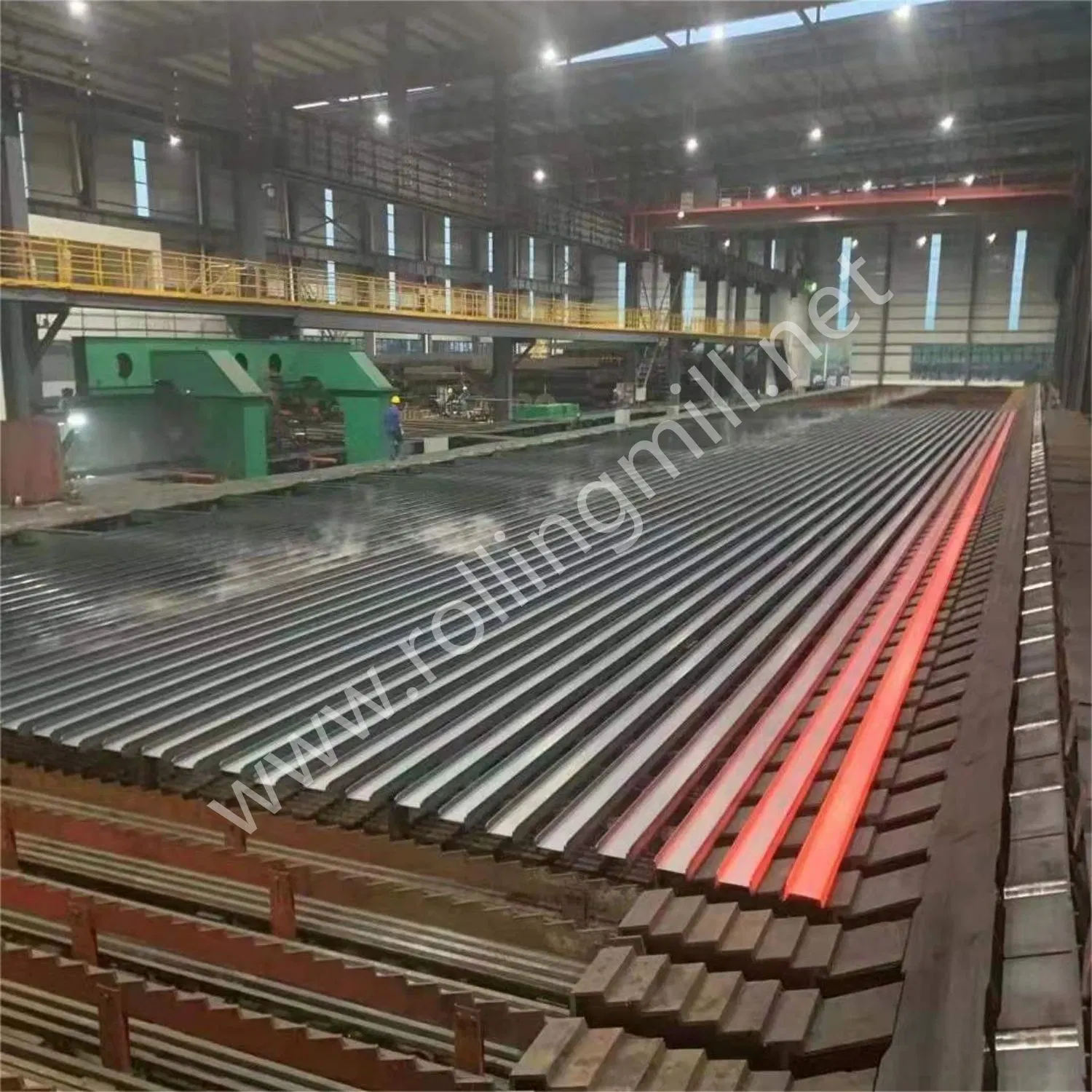 Kühlbett für Walzwerk Produktionslinie, für Stahl Rebar, rund, flach, H-Träger, I-Strahl, Winkel