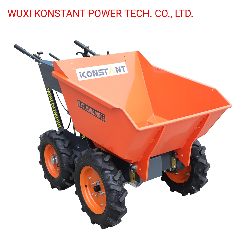 Mini Dumper Power Barrow with Battery Start and E Tipping