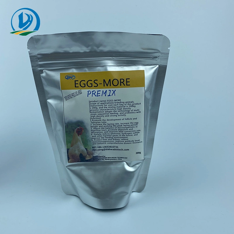 Antivirale fördern das Wachstum und erhöhen die Eierproduktion Huhn Probiotika Futter Zusatzstoff zum Verlegen von Geflügel