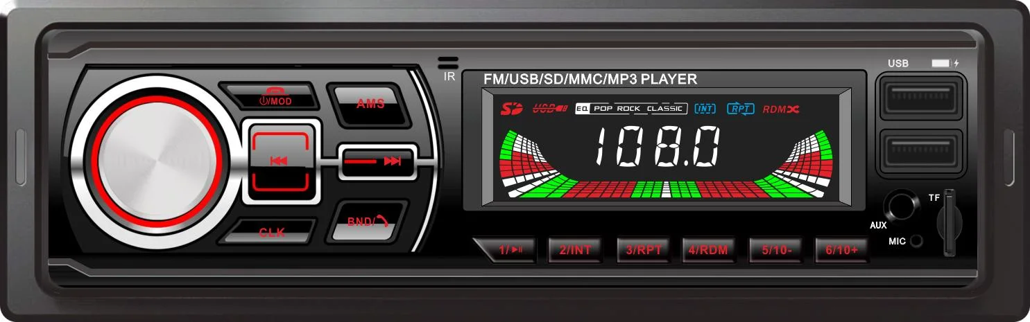 Consumer Electronics Single DIN Car Audio MP3 Player