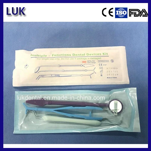 High quality/High cost performance Medical Equipment 3 in 1 Dental Test Kits in Sterilized Packs