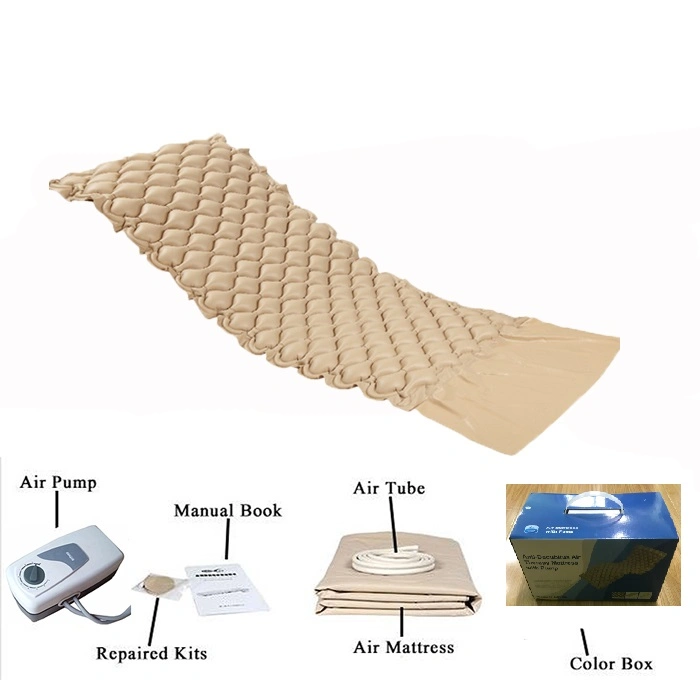 White Relief Mattress Inflatable Relieve Pain Anti Decubitus Alternating Pressure Air Mattress