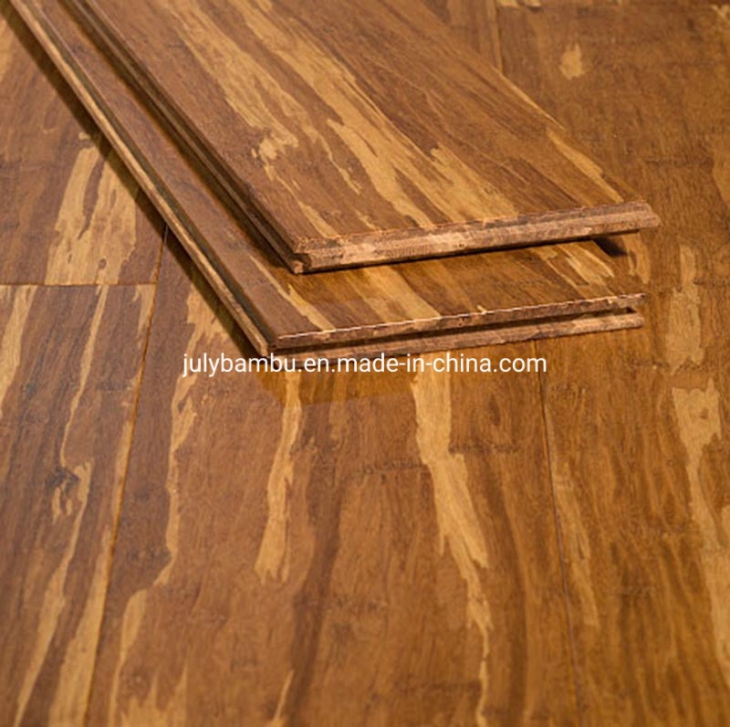 Factory Price 100% Solid Vertical Laminated Bamboo Flooring 14mm Tiger Strand Woven Bamboo Floor for Sale