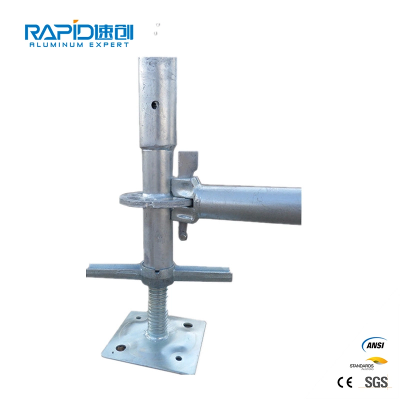 Scaffolding Hollow and Solid Screw Jack Base T Jack