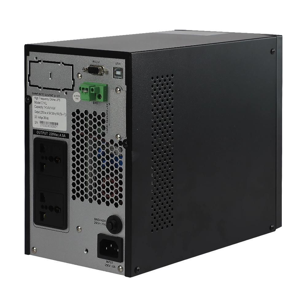 IGBT Online UPS Power System 1kVA 2kVA 3kVA 6kVA 10kVA with PF1, Epo, RS232, USB, Adjustable AC Charger 1A - 12A and Very Cheap Price
