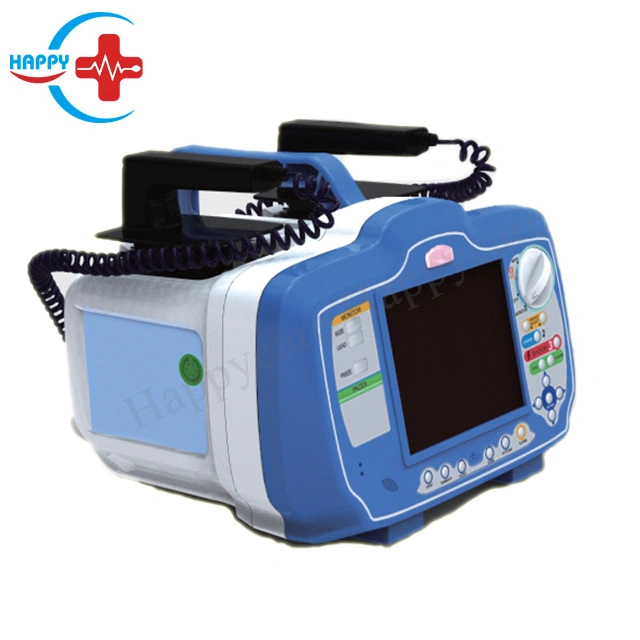 Hc-C018 Advanced Hospital Emergency ICU Portable Defibrillator Monitor with ECG