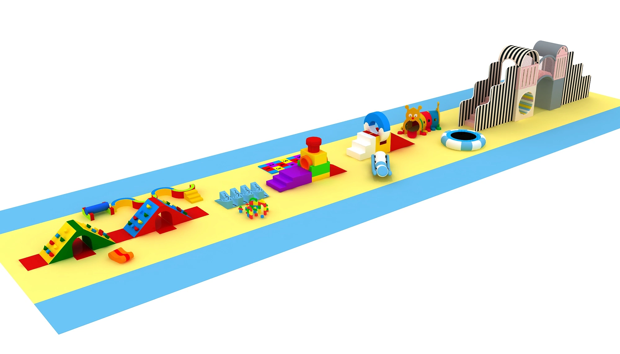 Tqb005 Indoor Naughty Castle Children Indoor Playground Equipment for Amusement