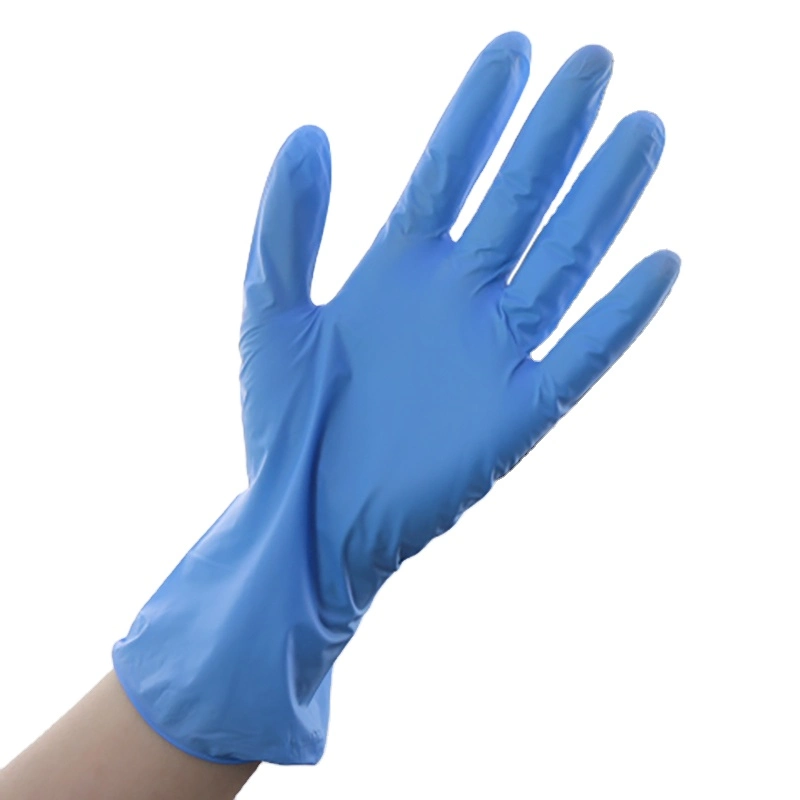 Disposable Nitrile Vinyl Synthetic Gloves FDA SGS Certified Industrial Grade Without Powder