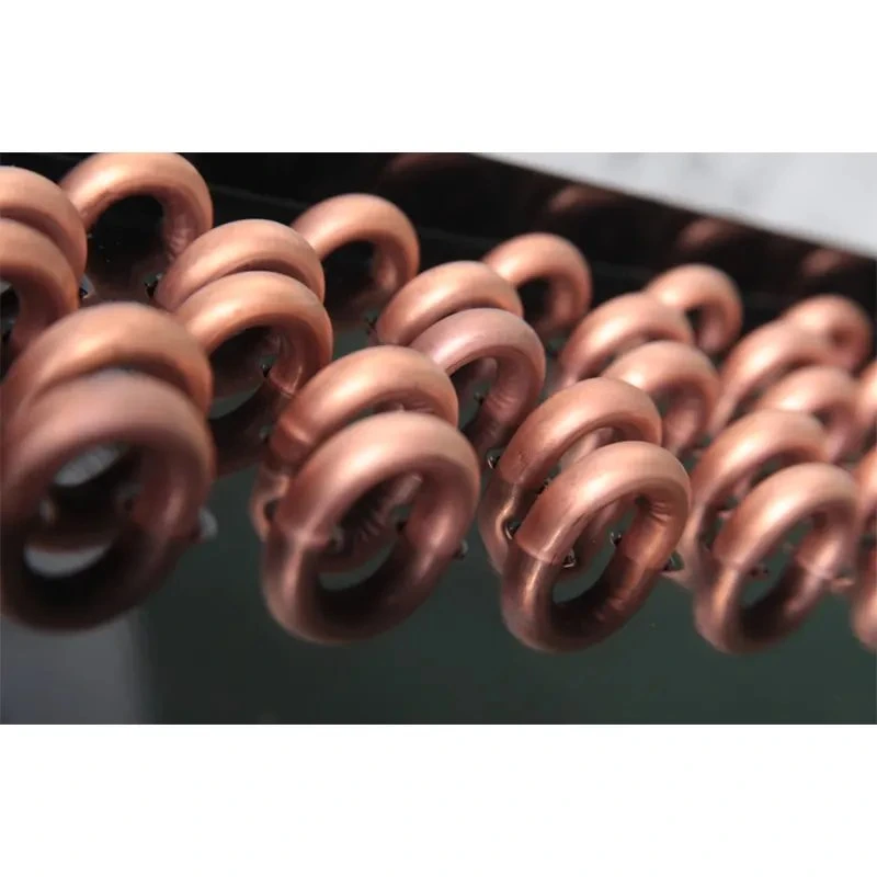 Climatiseurs AC condenseurs de reflux Fabricant Copper Condenser tubes avec Chambre froide