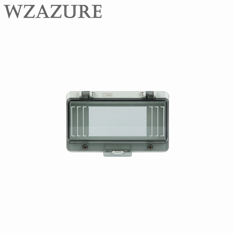 Dustproof 2way Transparent IP67 Waterproof Protective Window Cover Junction Box Panel Cover