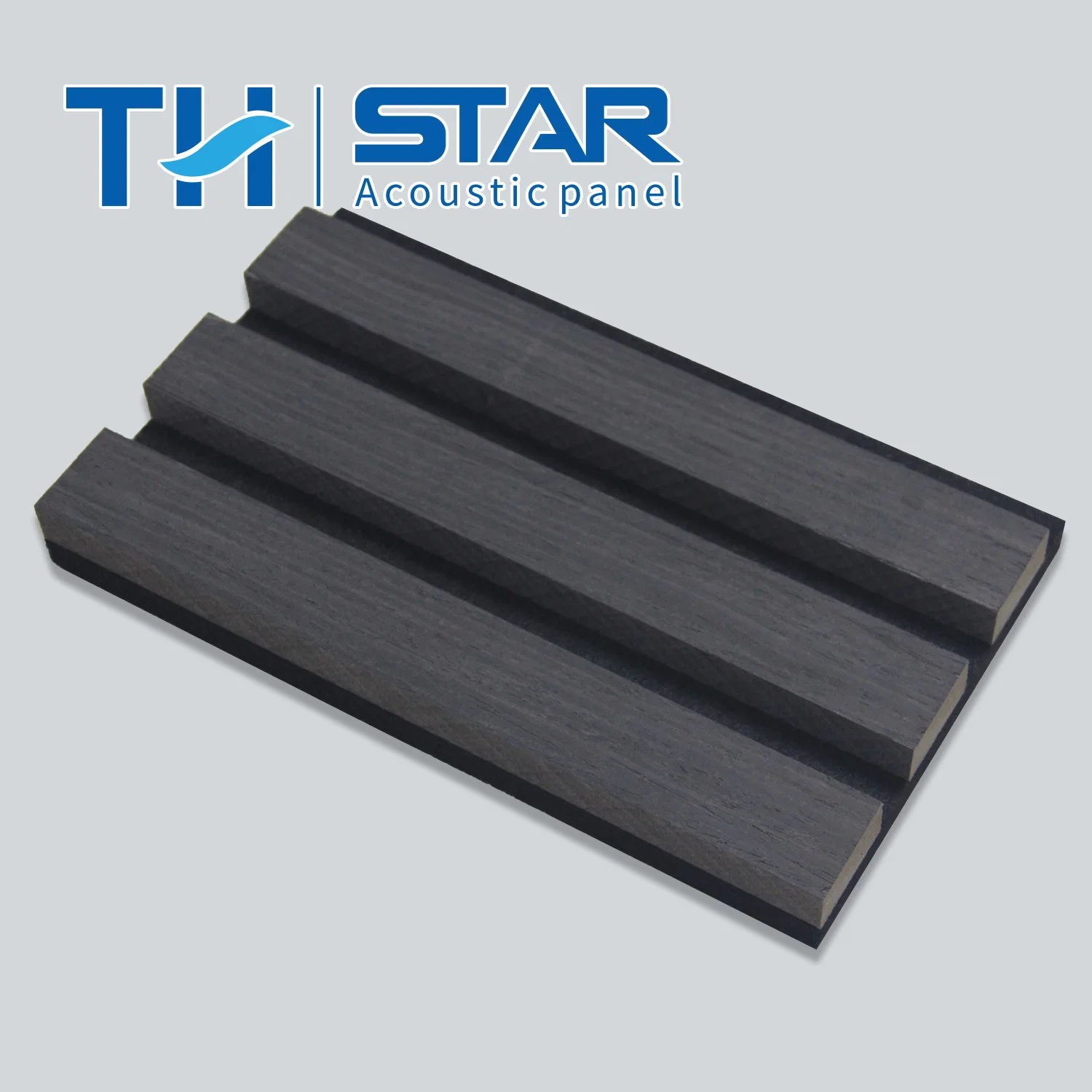 Wooden Acoustic Slat Panel with Polyester Fiber Acoustic Panel Akupanels Acoustical Art