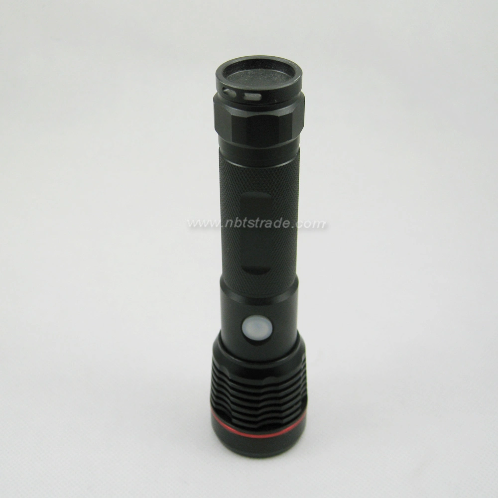 Multi Setting Rechargeable High Power Dimming Aluminium Torch