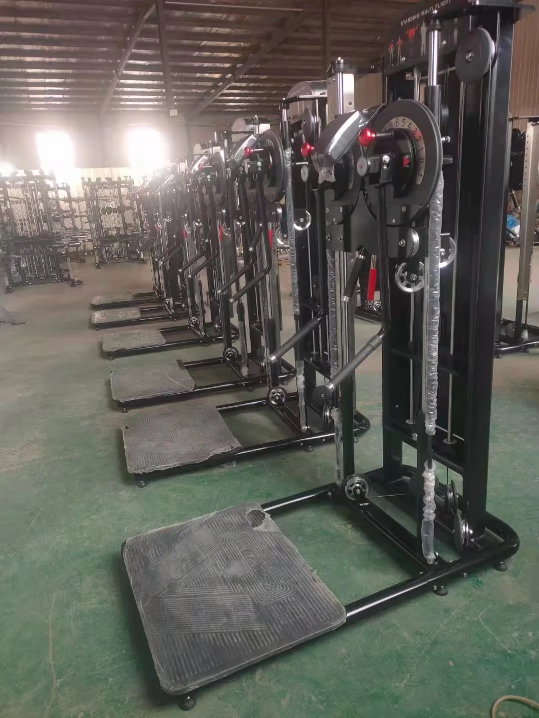 Commercial Strength Gym Equipment Lateral Raise Shoulder Press Standing Multi Flight Machine