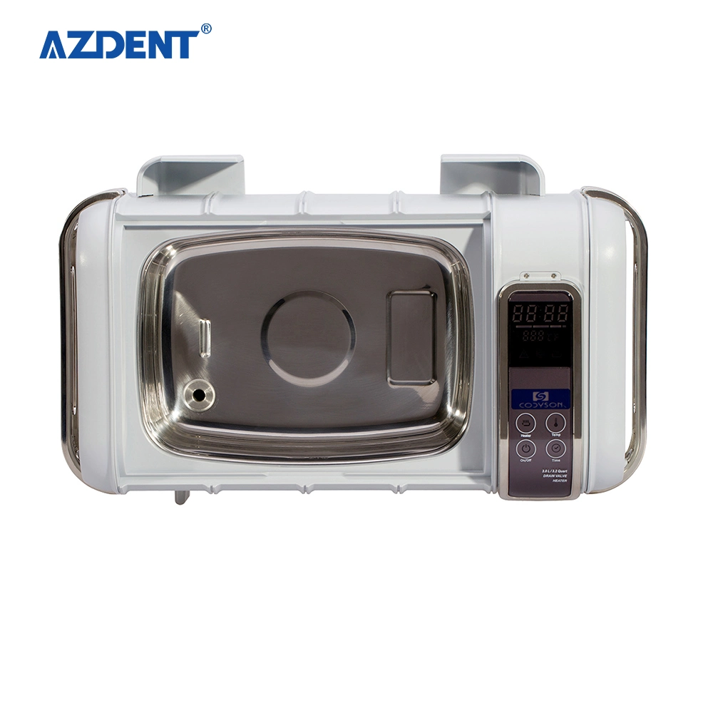 Azdent Supplies Stainless Steel Portable Digital Dental Ultrasonic Cleaner