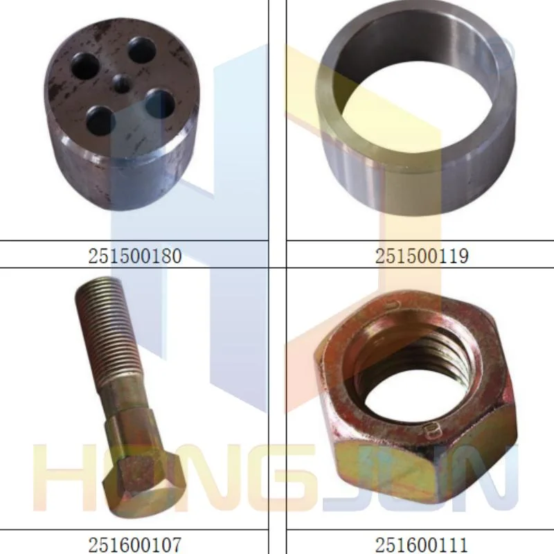 Piezas de repuesto 300fv (TD) . 10,5 componentes de alta y baja velocidad 251707929 para XCMG