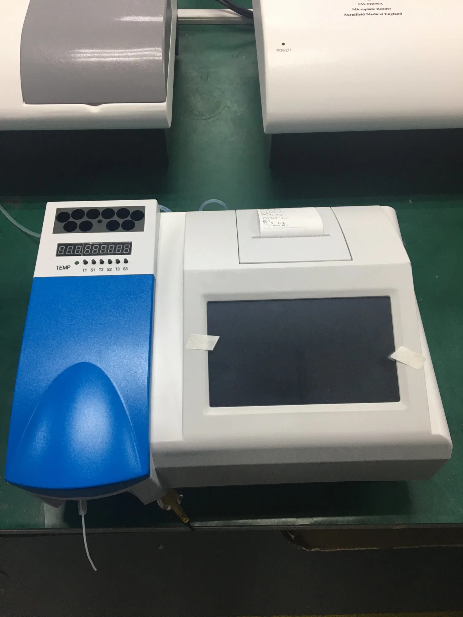 Semi Automatic Blood Chemistry Analyzer Biochemical Analyzers Biochemistri Analyz Price