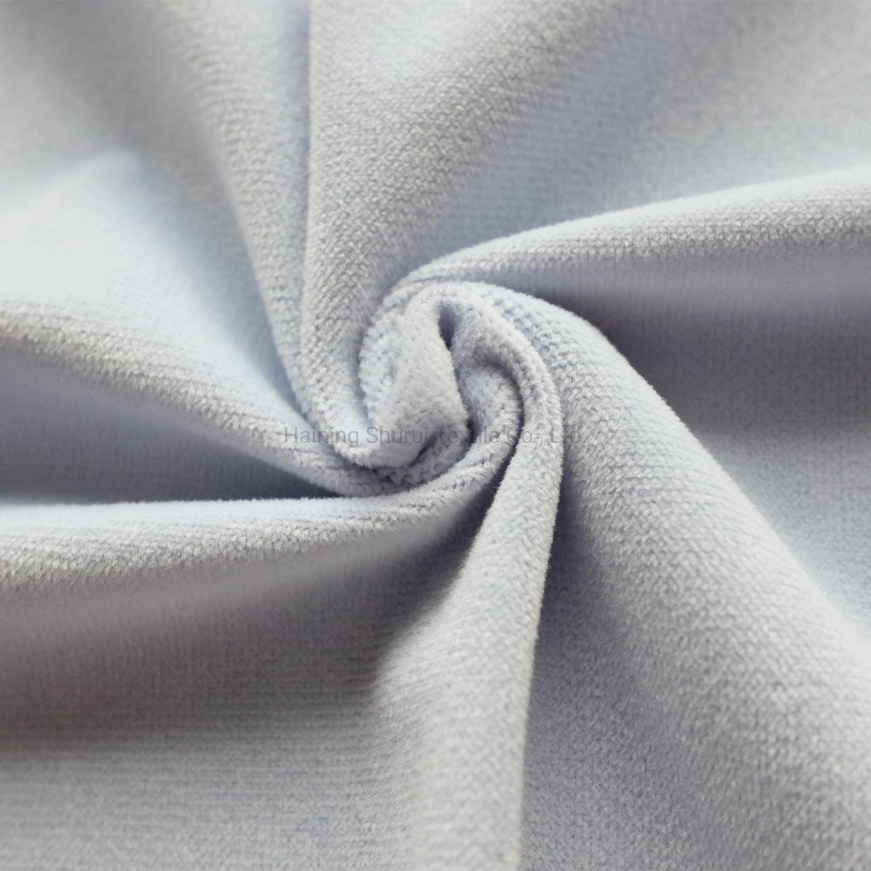 100% полиэстер вязаная ткань на основе вязаного материала 0,5 мм Velvet для трикотажа Sofa с полиром Ткань Panne