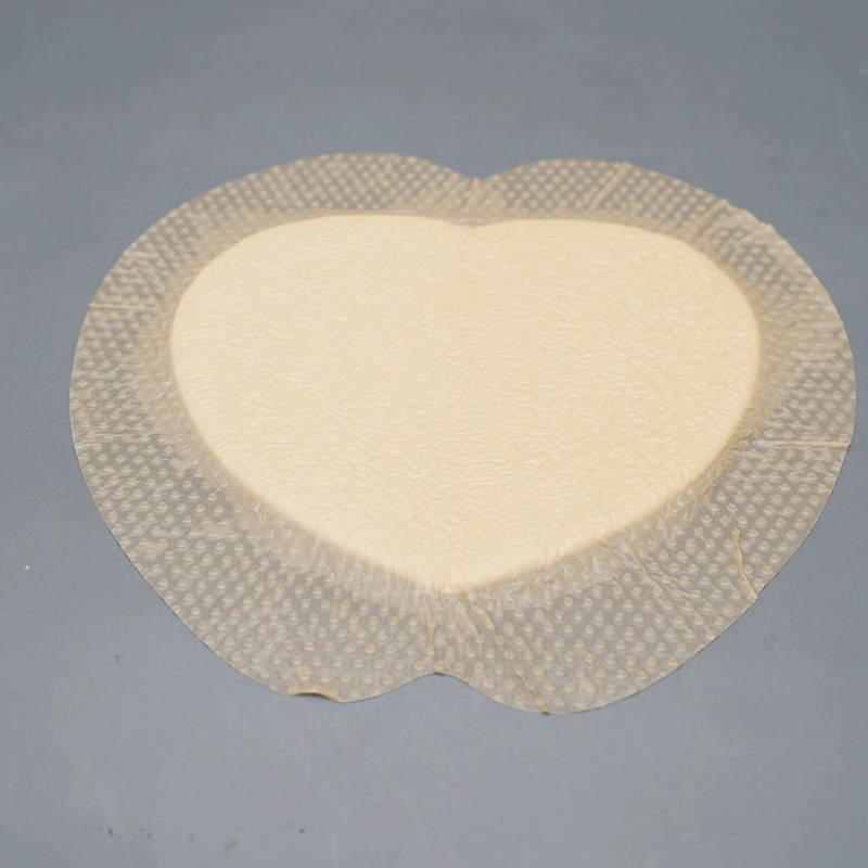 Wego Surgical Silicone Border Foam Wound Dressing Non-Woven Foam Dressing