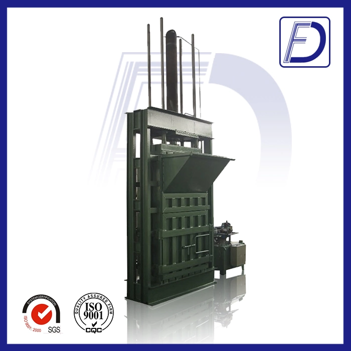 Cardboard Box Waste Paper Press Baler Recycling Machine