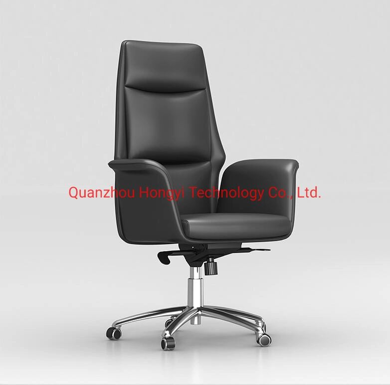 China Manufacture Manager Leather Swivel Executive Office Chair for Office Furniture