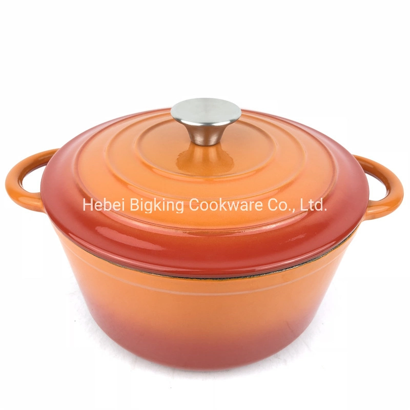 New Hot Selling at HK Fair Enamel Cast Iron Casserole Pot