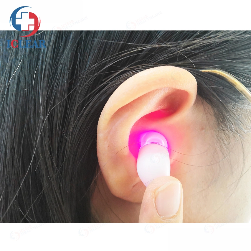 Multi-Functional Low Level Pain Relief Semiconductor Laser Treatment Device for Back Pain, Ear, Mouth