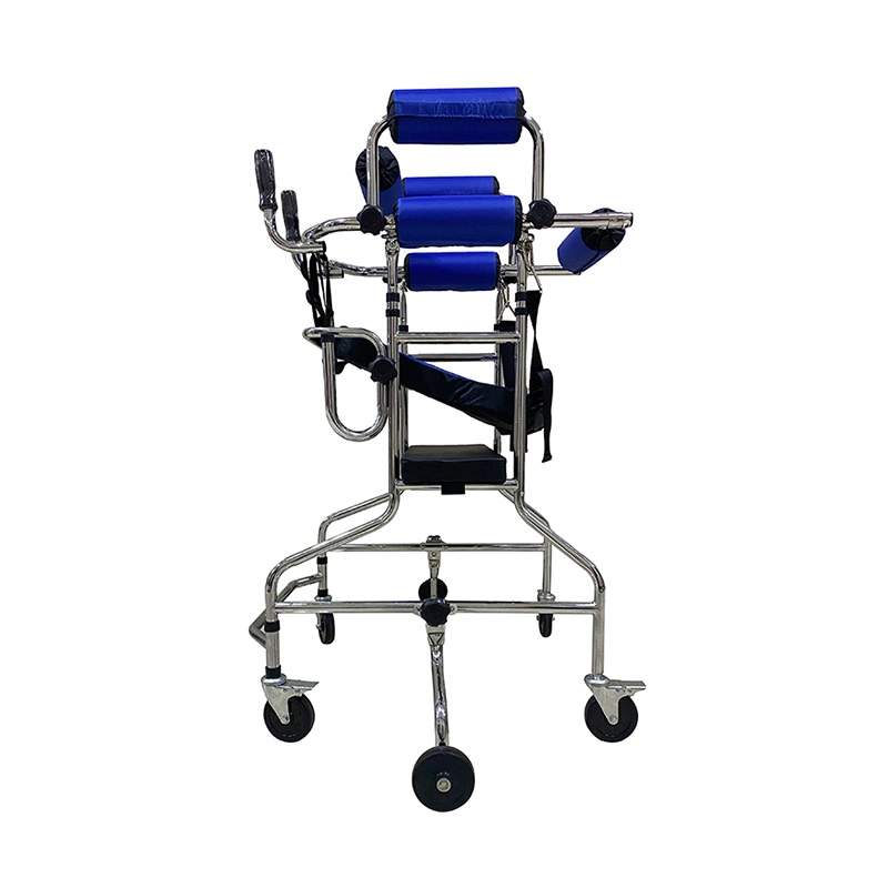 Elderly and Disabled Equipment 6 Wheels Rollator Standing Aid Mobility Walking Aids