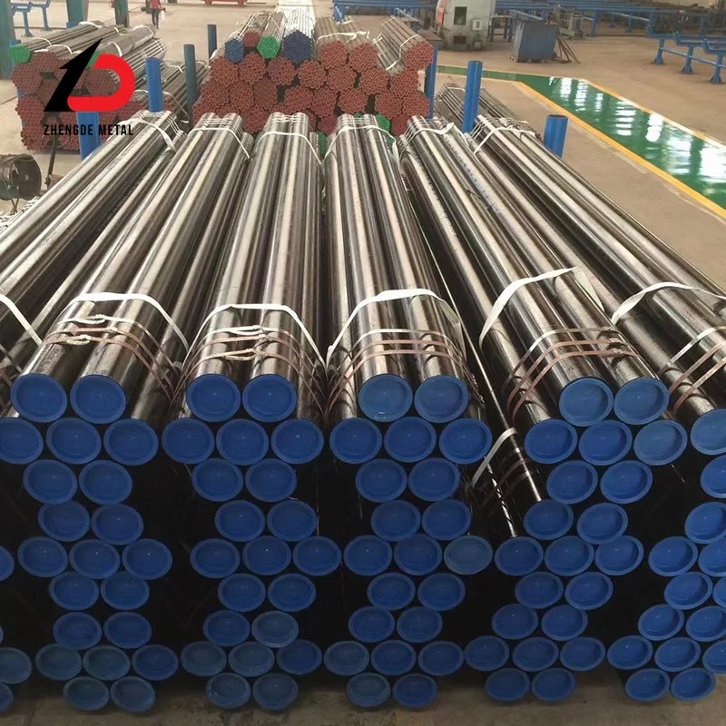 En ASTM S355 A53b A106 Gr. B A336 Carbon Structure Seamless Steel Pipe Large Diameter Thick Wall Sch20 Sch40 Alloy Seamless Fluid Pressure Boiler Tube API Pipe