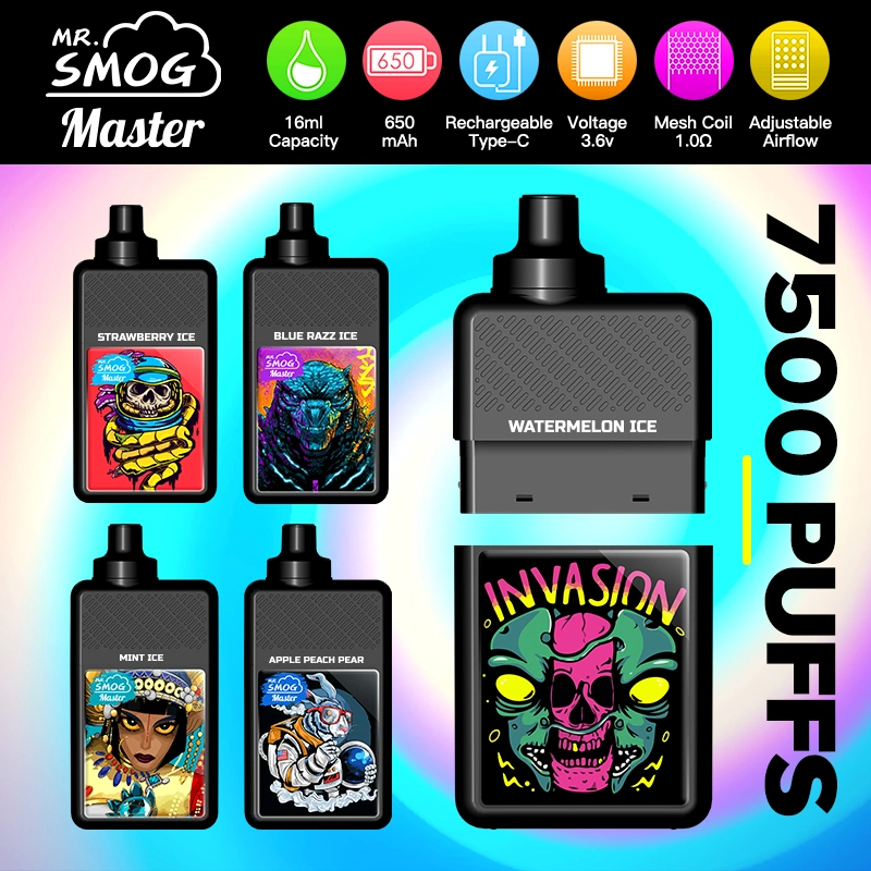 Sabor desechables Vape 5000 de 7500 Campana Vape Vaporesso Vapers Vaper