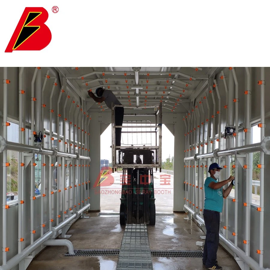 Shower Testing Booth for Testing Water Sealing of Vehicles Raining Test Booths