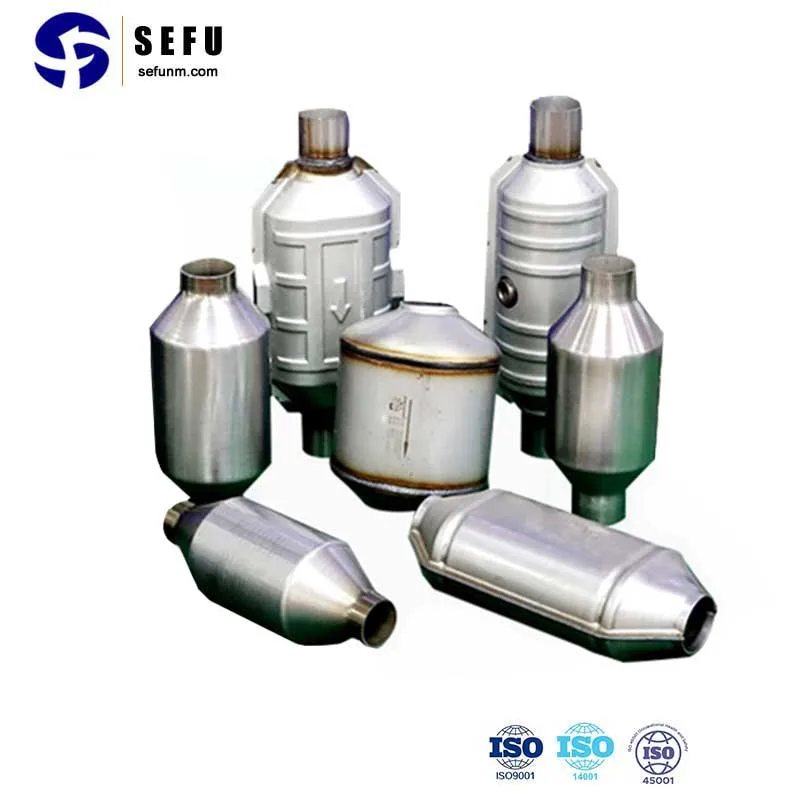 Sefu China Gasoline Catalyst Manufacturing Regular Size Fast Delivery Diesel Oxidation Catalysts Honeycomb Cordierite Car 3 Way Catalytic Converter