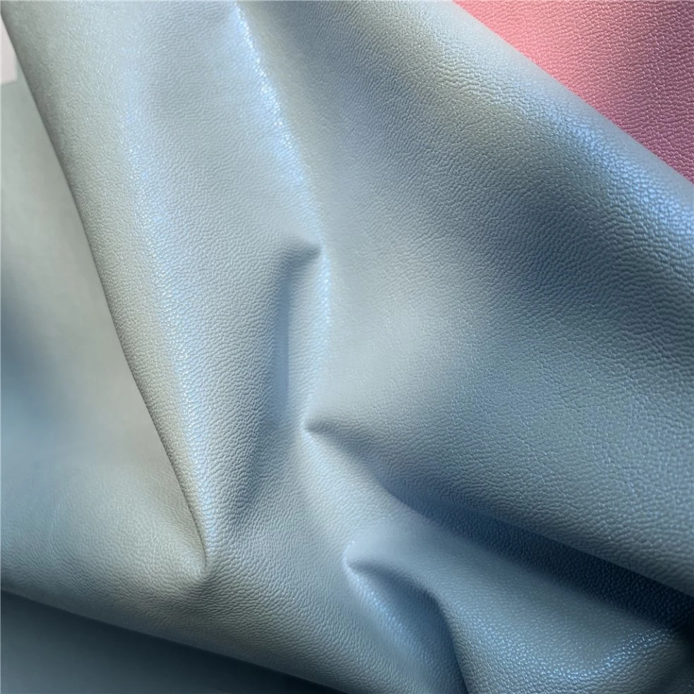 Hot Sale P80% PU20% PU Silver Leather Membrane Laminated Fabric