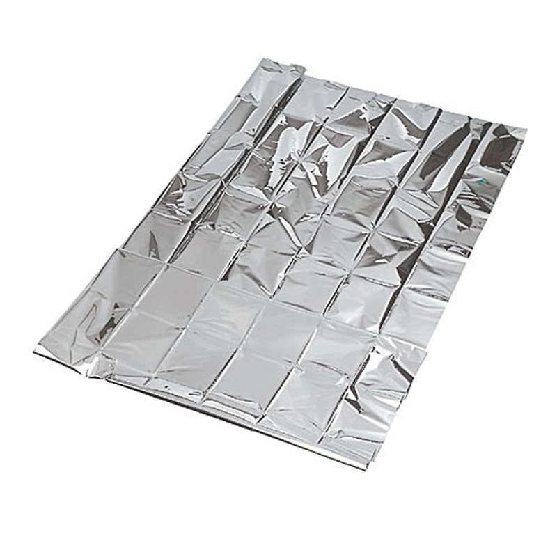 Manufacturer Direct Sale Extra Large Survival Space Blankets Heavy Duty Outdoor Mylar Blankets 90% Heat Retention Survival Aluminum Blanket