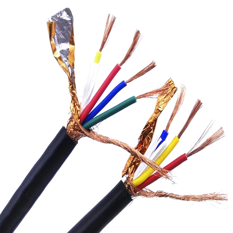 UL2570 Control Cable 1.5mm2 Shielded Fire Resistant Flexible PVC 3 4 5 6 7 8 9 10 Core Electric Cable