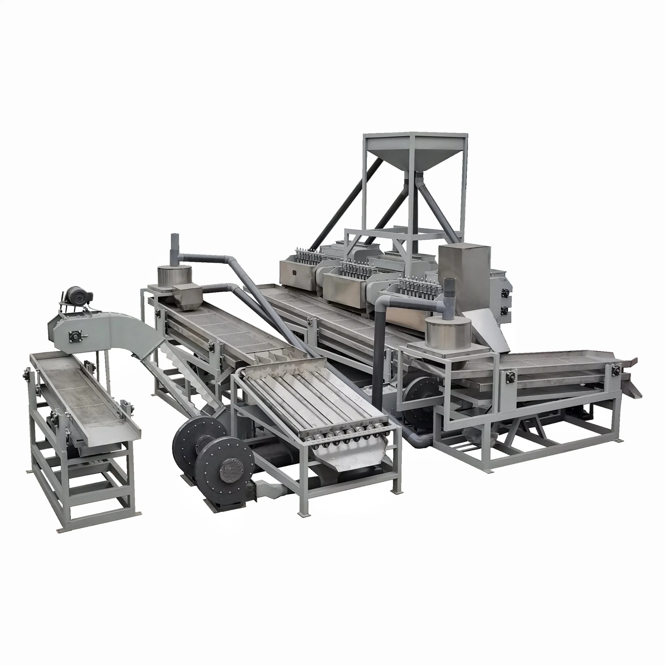 Cashew Nut Grading Shelling Peeling Sorting Whole Processing Line Machine