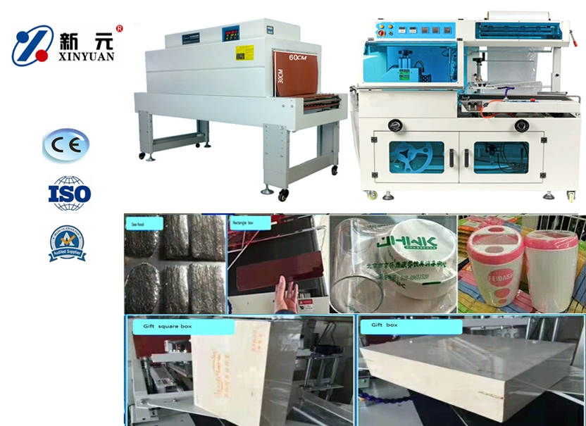 Fully Automatic L Bar Vertical Type Sealing Shrink Machine