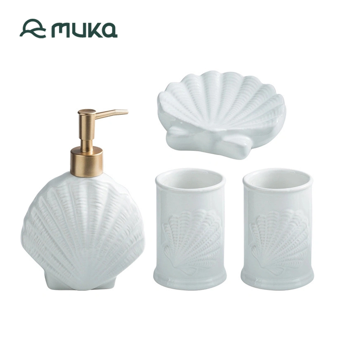 Nordic Ocean Series Mediterranean-Style Toiletries Wash Cup Model Room Ornaments Minimalist Bathroom Accessories Products