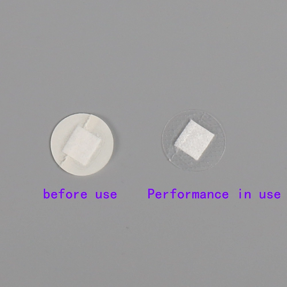 Dia 22mm Clear Color Breathable Waterproof Plastic PE Wound Dressing First Aid Round Plaster