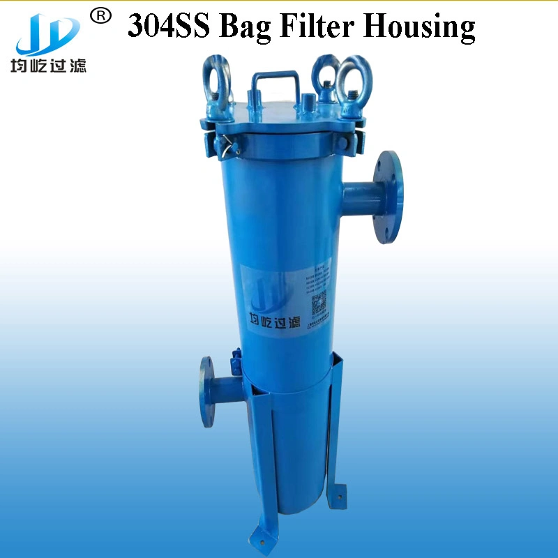 Промышленное оборудование для обработки воды один фильтр типа подушек безопасности