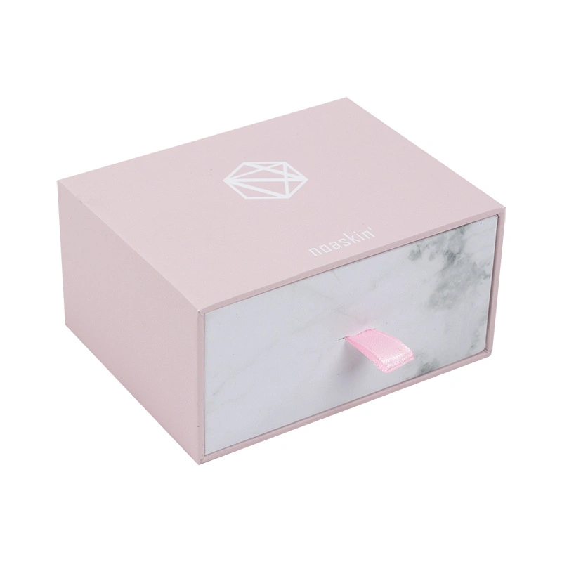 Gorgeous Drawer Style Head Ornament Pink Gift Box for Jewelry Sunglasses