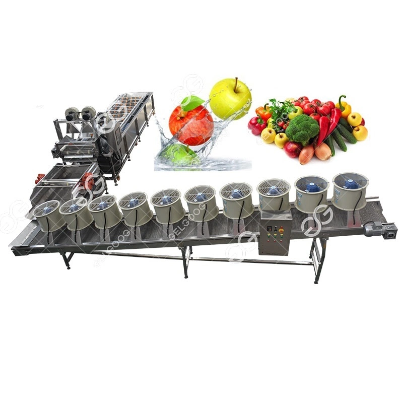 Commercial Best Spray Air Bubble Apple Washer Washing Fruit and Vegetable Cleaner Machine Price