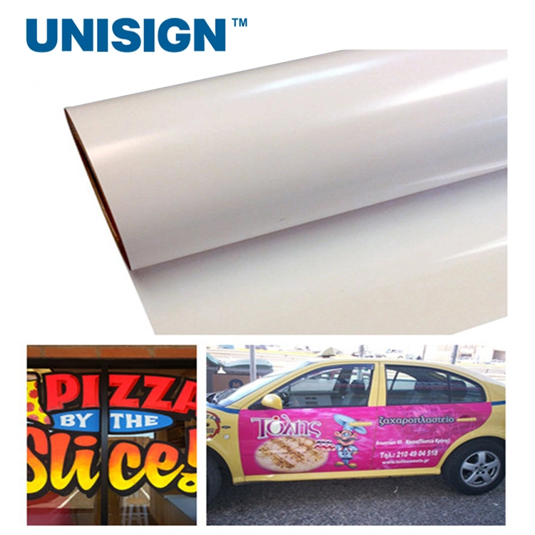 Glossy/Matte White Self Adhesive Vinyl for Outdoor Use