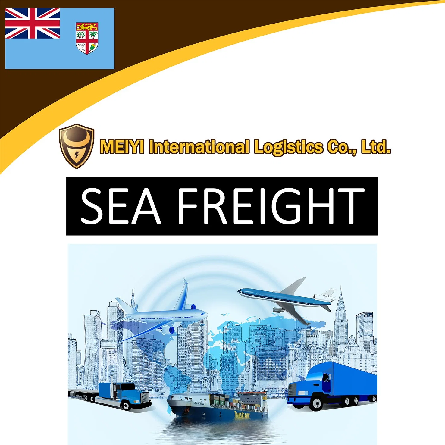 shipping freight forwarder to Fiji Alibaba express air freight shipping agent logistics shipping container